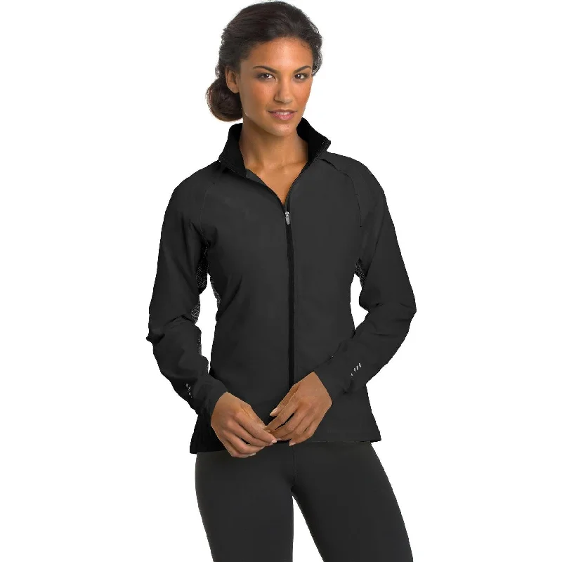 Women’s cocoon jackets for oversized look -CLOSEOUT - OGIO Ladies Trainer Jacket