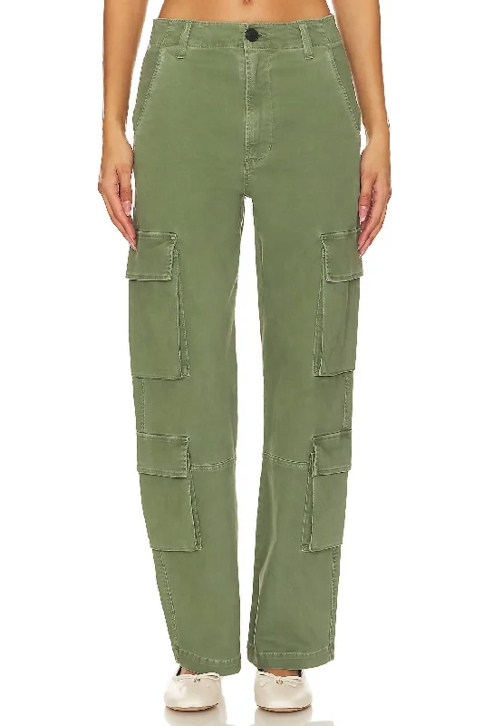 Women’s work pants for professional outfits -Delena Cargo Pant In Surplus