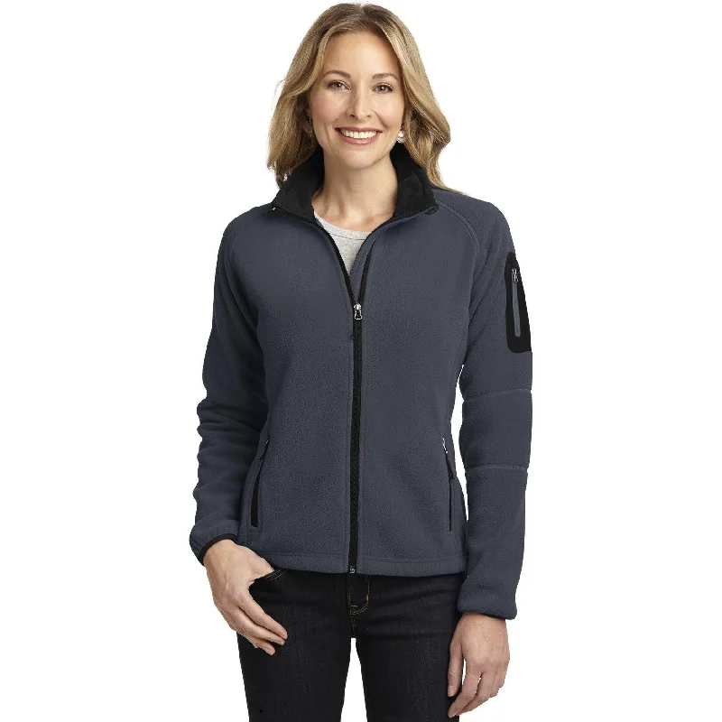 Women’s stylish raincoats for rainy days -CLOSEOUT - Port Authority Ladies Enhanced Value Fleece Full-Zip Jacket