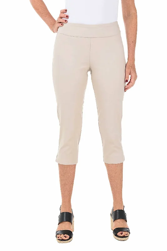 Women’s athletic pants for active lifestyle -Pull On Pant In Stone