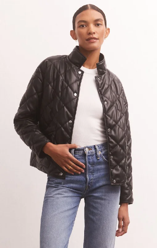 Women’s faux leather jackets for edgy flair -Heritage Faux Leather Jacket