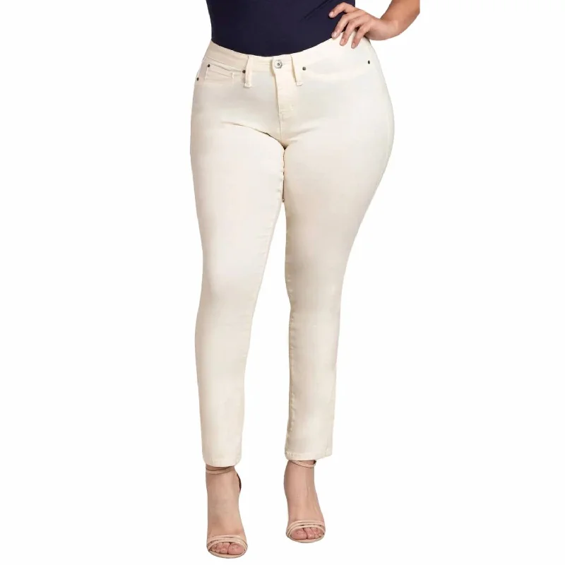 Women’s utility pants for functional fashion -Hyperstretch Skinny Jeans - Plus In Milkshake