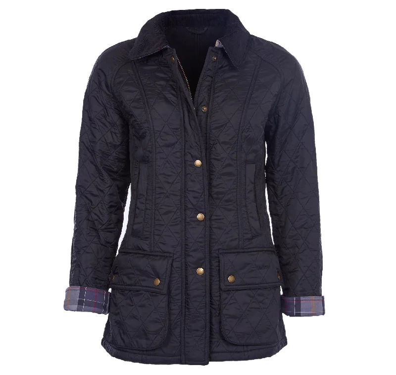 Women’s belted jackets for defined waistline -Barbour Women's Beadnell Polarquilt Jacket