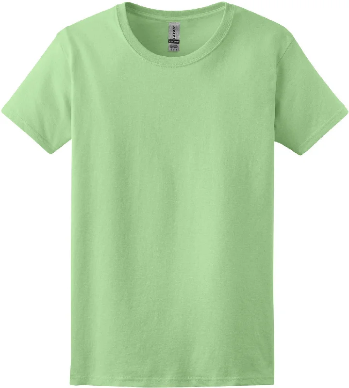 Women’s fitted blouse tops for professional style -CLOSEOUT - Gildan Ladies 100% Cotton T-Shirt