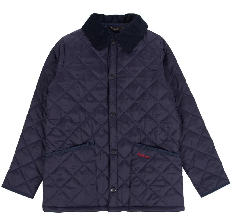 Women’s trench coats for classic fashion -Barbour Boys Liddesdale Quilted Jacket