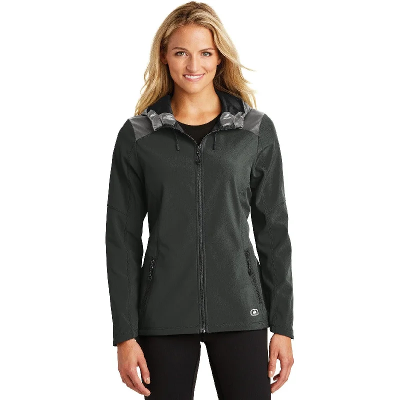 Women’s leather jackets for edgy style -CLOSEOUT - OGIO Ladies Liquid Jacket