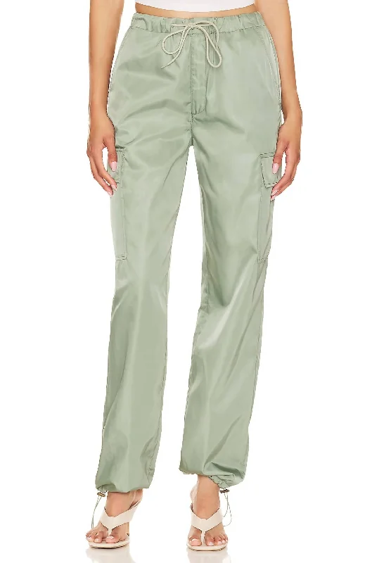 Women’s paperbag waist pants for trendy fit -Jade Pant In Bluff