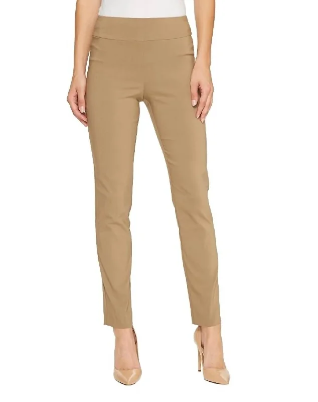 Women’s cargo pants for practical style -Pull On Pant In Taupe