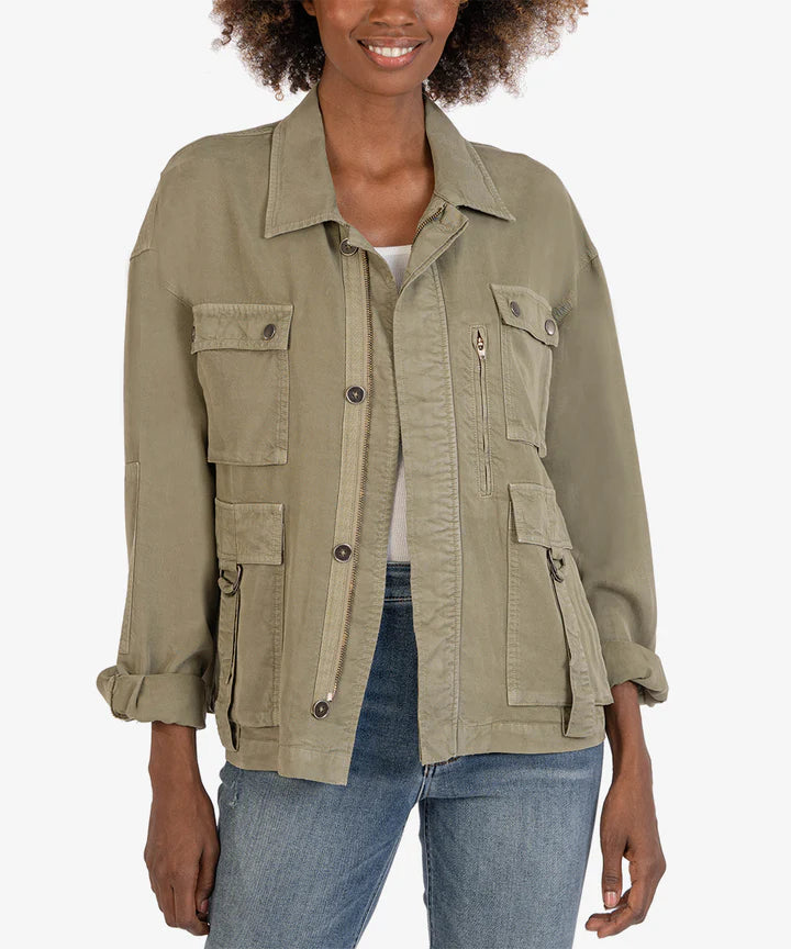 Women’s short jackets for trendy outfits -Ingrid Utility Jacket