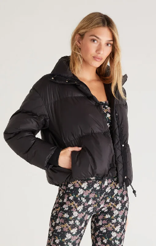 Women’s casual zip-up jackets for everyday wear -Parker Puffer Jacket