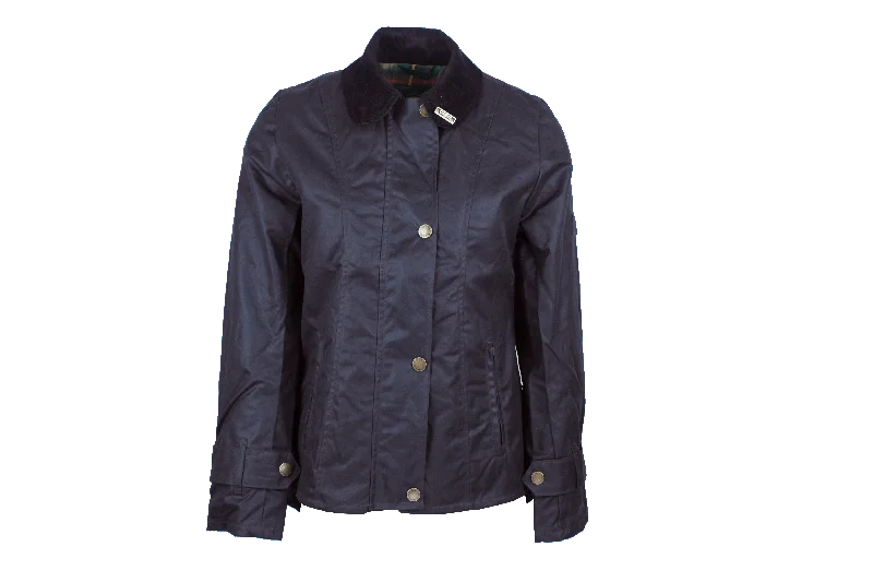 Women’s black jackets for versatile styling -W308 - Women's Ambre Wax Jacket - NAVY