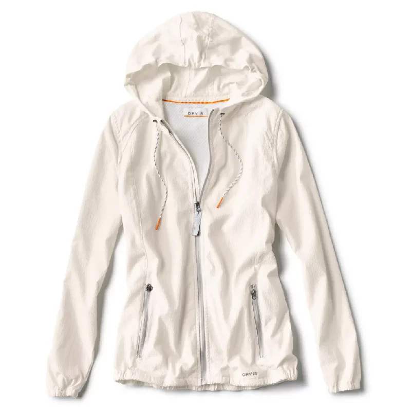 Women’s zip-up jackets for active wear -Orvis Women’s Open Air Caster Hooded Zip-Up Jacket