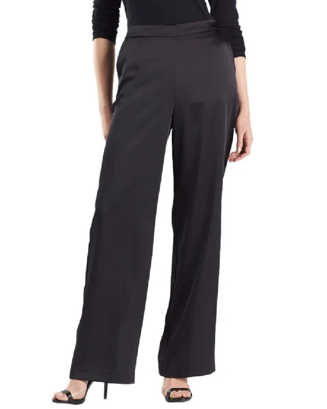 Women’s flared pants for vintage-inspired fashion -Natori Luxe Charmeuse Pant