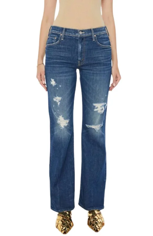 Women’s tapered jeans for modern look -Bookie Sneak Jeans In Ijbol