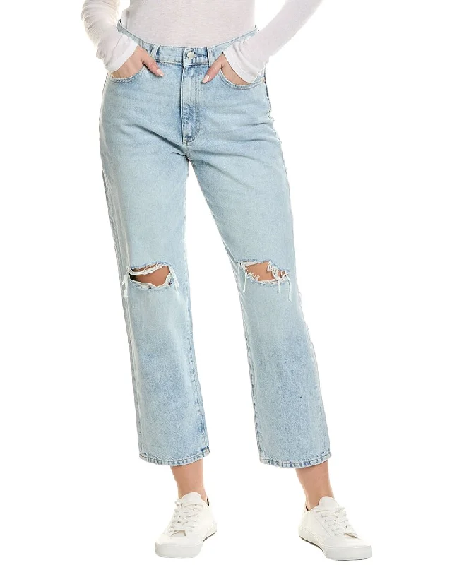 Women’s wide-leg pants for trendy style -DL1961 Enora Crystal Lake Ultra High-Rise Cigarette Jean