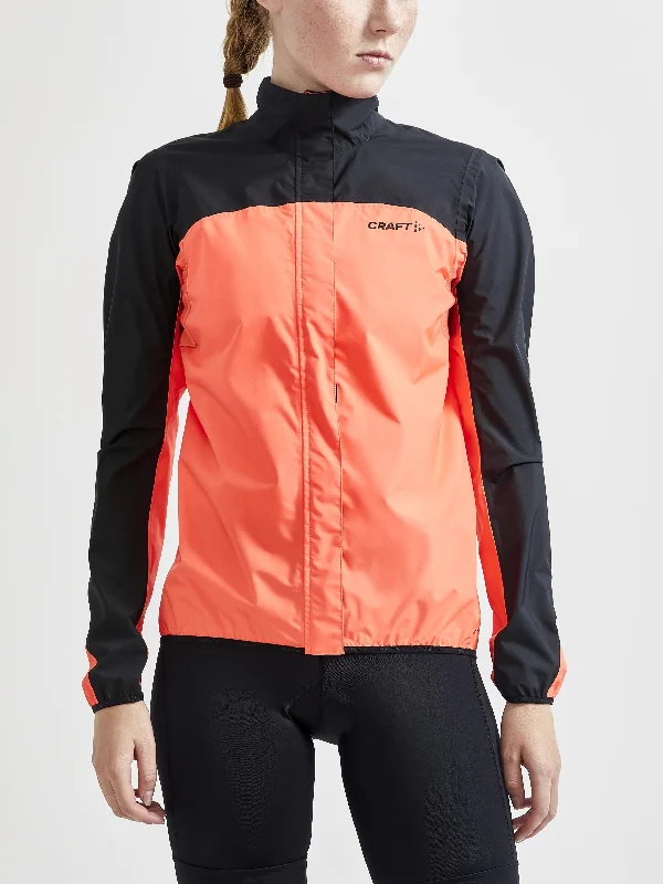 Women’s quilted jackets for added warmth -Women's CORE Endur Hydro Cycling Jacket