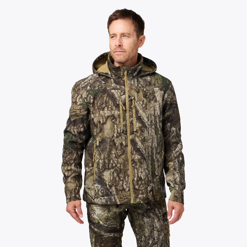 Women’s cape jackets for dramatic style -APX Realtree® Heated Jacket