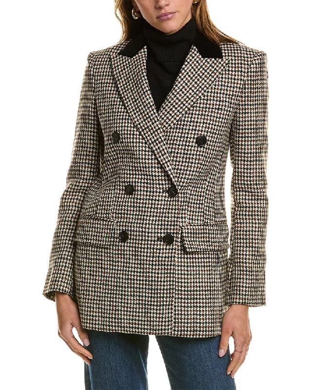 Women’s sporty jackets for outdoor activities -Reiss Cici Wool Blazer