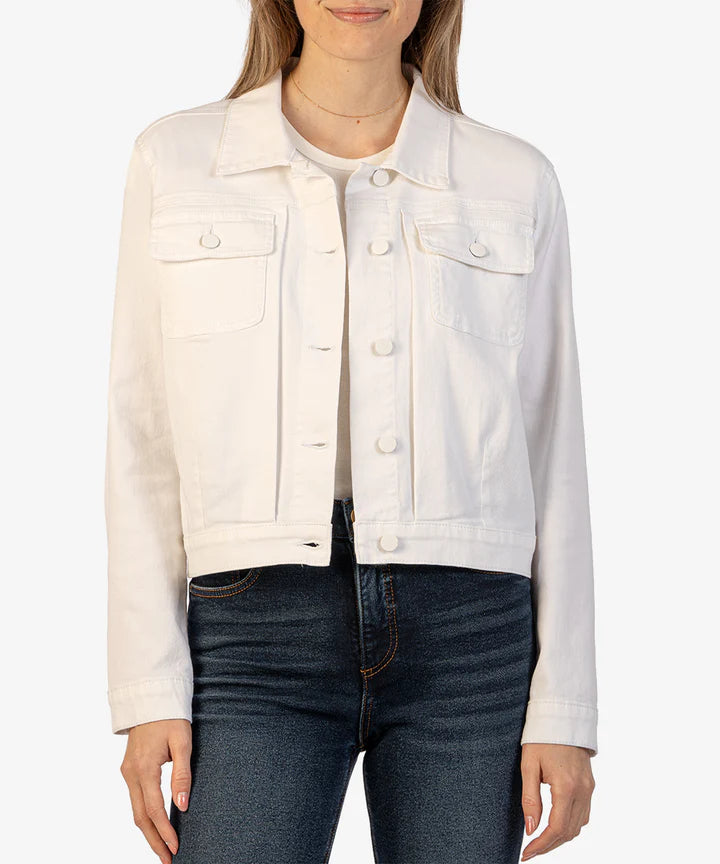 Women’s pea coats for nautical-inspired fashion -Ada Crop Jacket