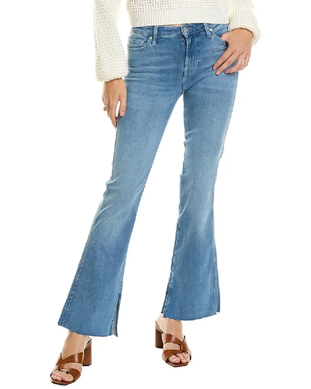 Women’s tapered pants for sleek silhouette -7 For All Mankind Tailorless Kimmie Winonna Bootcut Jean