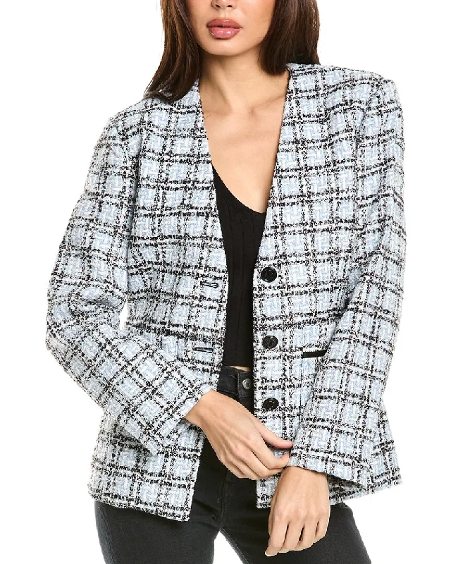 Women’s floral jackets for spring style -Maje Suit Blazer