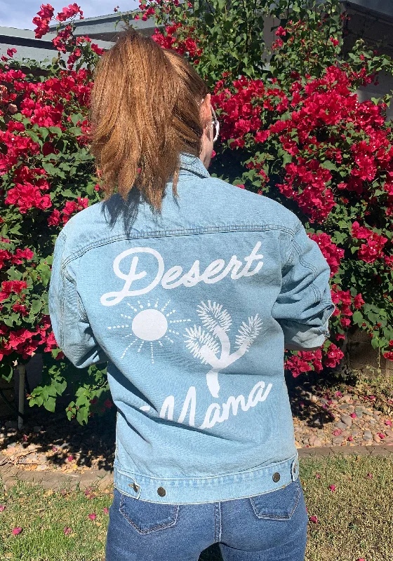 Women’s denim jackets for all-season wear -DESERT MAMA DENIM JACKET