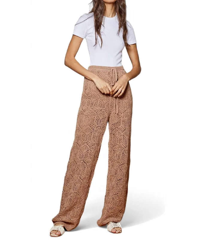 Women’s cargo pants for practical style -Hallie Pant In Driftwood