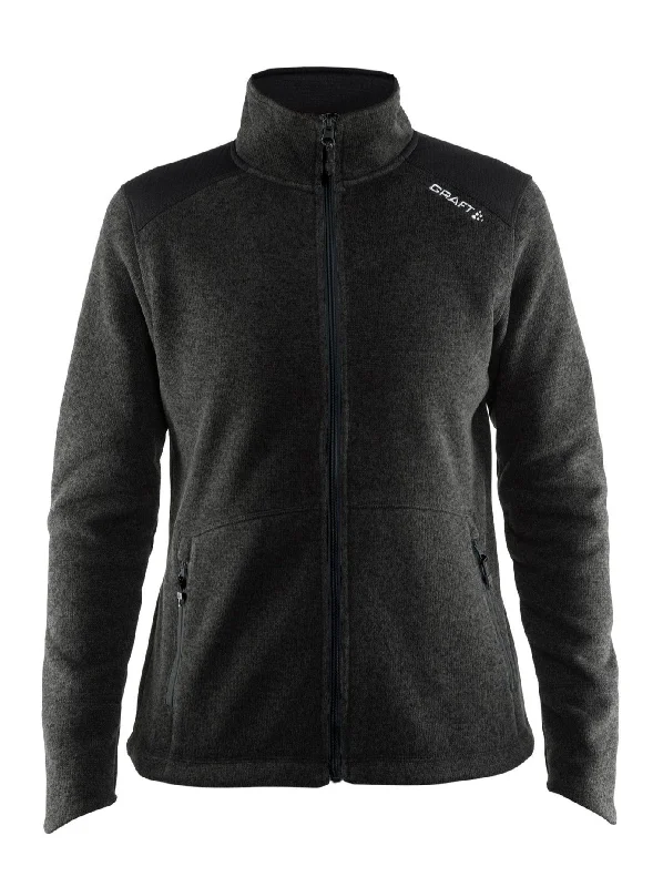 Women’s hooded jackets for casual comfort -Women's Craft Noble Zip Fleece Jacket