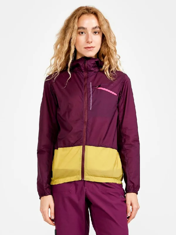 Women’s warm padded jackets for cold season -Women's ADV Gravel Wind Jacket