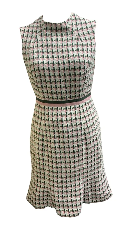 Women’s lace dresses for feminine elegance -Boden Women Dress Green Tweed 6