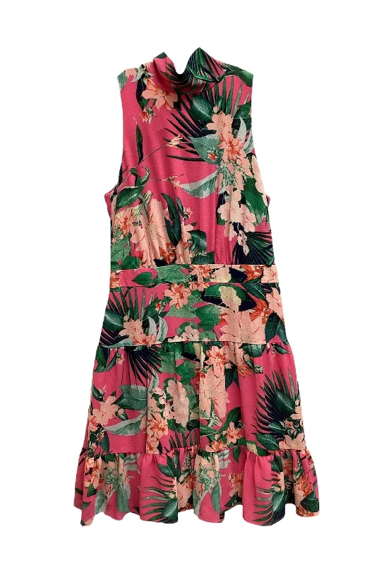 Women’s wrap dresses for flattering fit -NWT Eliza J Tropical Dress 6