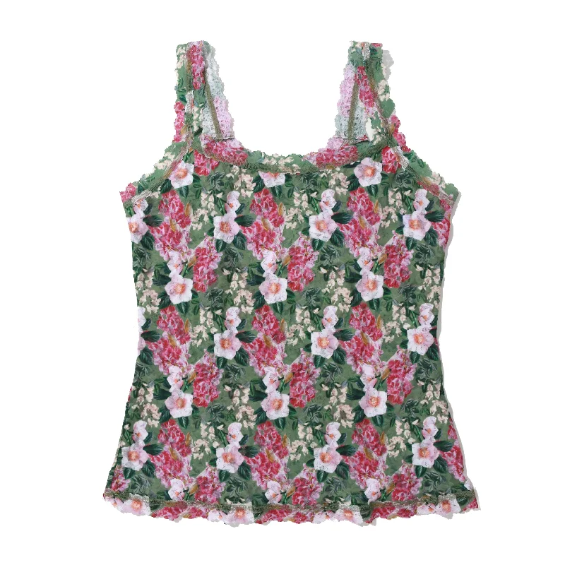 Women’s crop tops for trendy look -Signature Lace Unlined Camisole | Florist