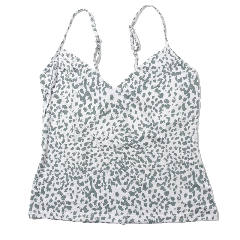 Women’s boatneck blouses for elegant look -Unwind Modal Camisole | Snow Leopard