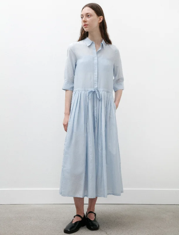 Women’s day dresses for versatile fashion -Chemisier Dress Baby Blue