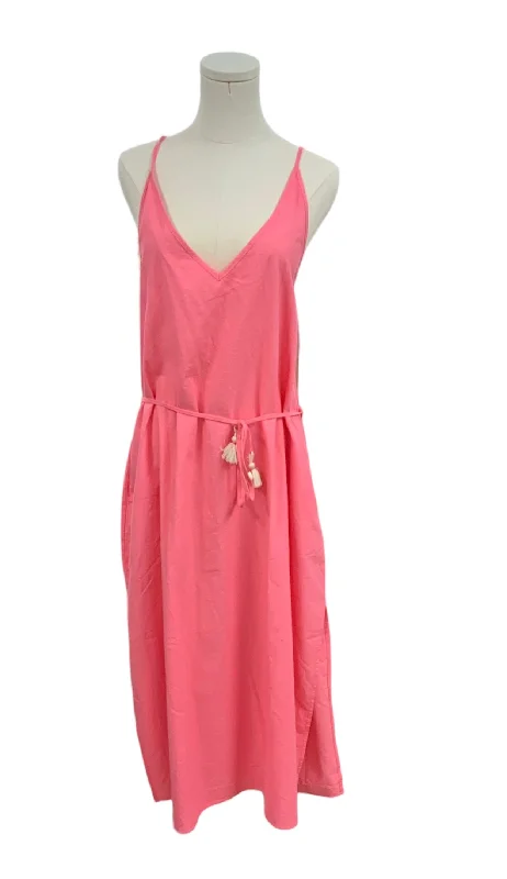 Women’s short sleeve dresses for casual wear -Subtle Luxury Women’s Pink Dress L/XL