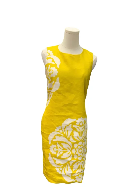 Women’s office dresses for professional look -Taylor Women’s Yellow Dress 2