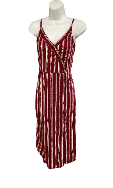 Women’s bodycon midi dresses for sophisticated style -TMG Jr Dress Red S