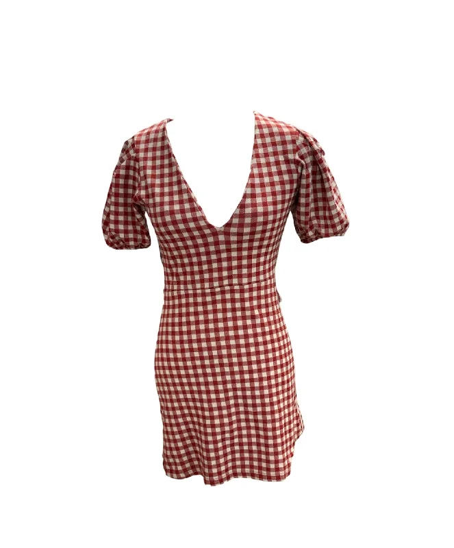 Women’s kimono dresses for exotic flair -Zara Jr. Dress Gingham S